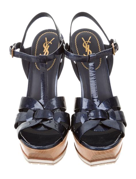 yves saint laurent sandali tribute|ysl tribute platform sandals.